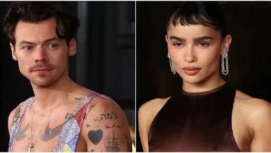 zoë kravitz y harry styles prepararían una boda privada en reino unido