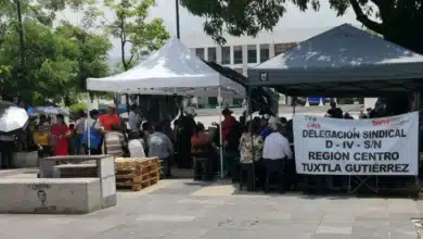 chiapasMagisterio mantiene plantón en Tuxtla y presión con toma de Pemex; crecen afectaciones y alertan por desabasto