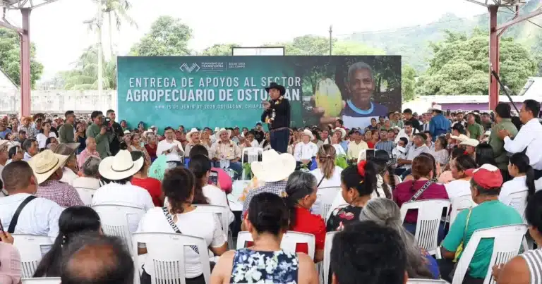 con inversión productiva y obra pública, refuerzan desarrollo en la región norte de chiapas