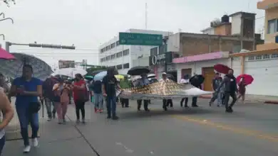 Magisterio del sistema estatal en Chiapas en paro (Foto del Magisterio)