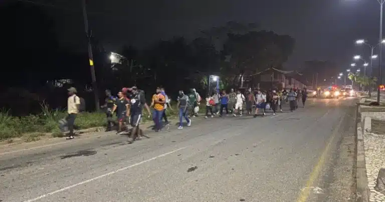 nueva caravana sale de tapachula ante rezago en trámites migratorios y falta de respuesta oficial