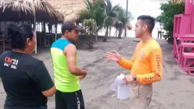 Alerta por mar de fondo en Chiapas; autoridades llaman a extremar precauciones en el litoral
