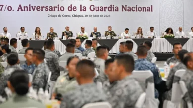 Gobierno de Chiapas reconoce labor de la Guardia Nacional en su séptimo aniversario