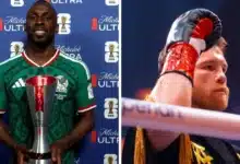 canelo Álvarez entrega premio a julián quiñones tras brillar en el partido inaugural del mundial 2026 (1)