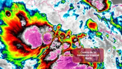 Tormenta tropical "Boris" se fortalece frente a Guerrero, fuertes lluvias (Imagen de internet)