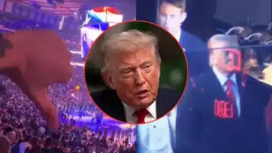 Donald Trump es abucheado en las Finales de la NBA (Fotos de internet)