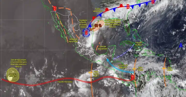 lluvias intensas afectarán a nuevo león y tamaulipas prevén precipitaciones fuertes en gran parte de méxico