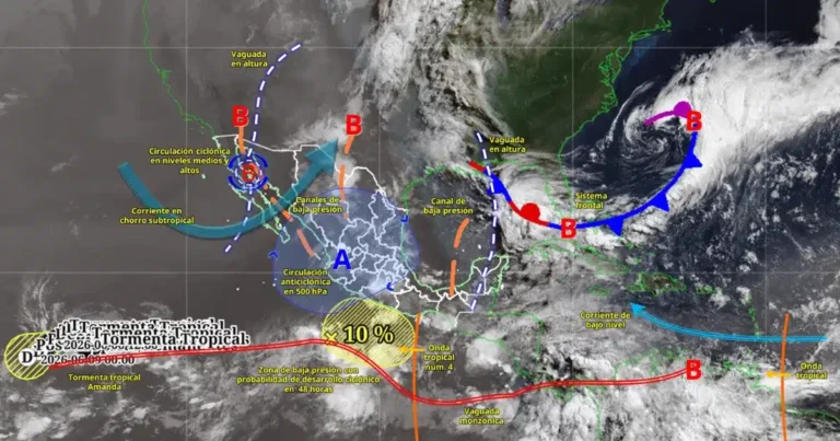 prevalece el temporal de lluvias en la república mexicana