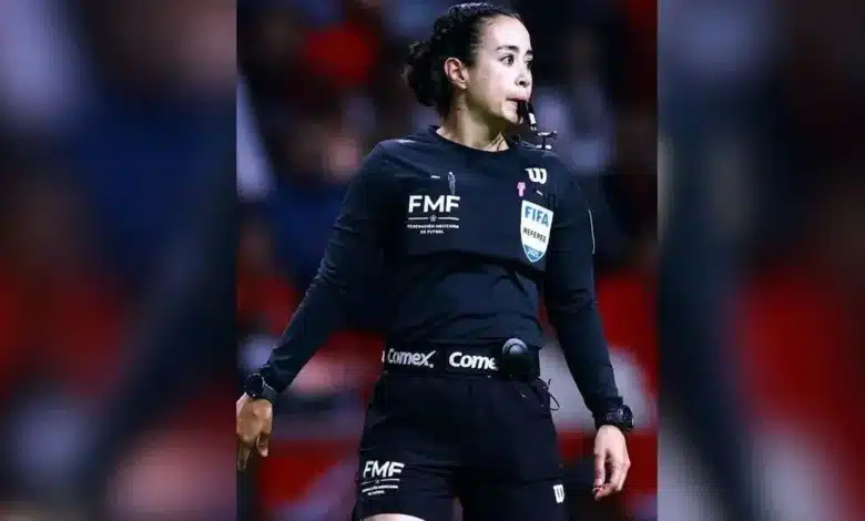 qué partido dirigirá la árbitra mexicana katia itzel garcía
