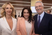 ricardo salinas recibe a cayetana Álvarez de toledo en foro sobre libertad y democracia en ciudad de méxico