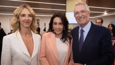 ricardo salinas recibe a cayetana Álvarez de toledo en foro sobre libertad y democracia en ciudad de méxico