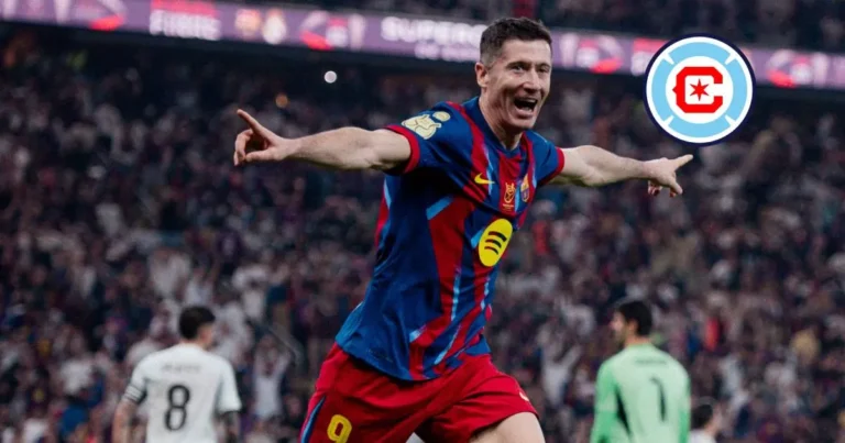 Robert Lewandowski llegaría a la MLS con el Chicago Fire