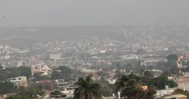 autoridades mantienen alerta naranja por mala calidad del aire en tuxtla