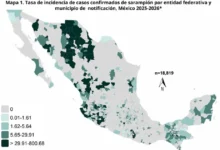 chiapas, tercer estado con más casos de sarampión en 2026