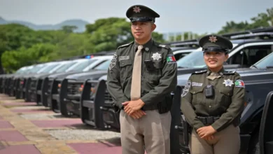 con más patrullas y uniformes, eduardo ramírez fortalece a la secretaría de seguridad del pueblo
