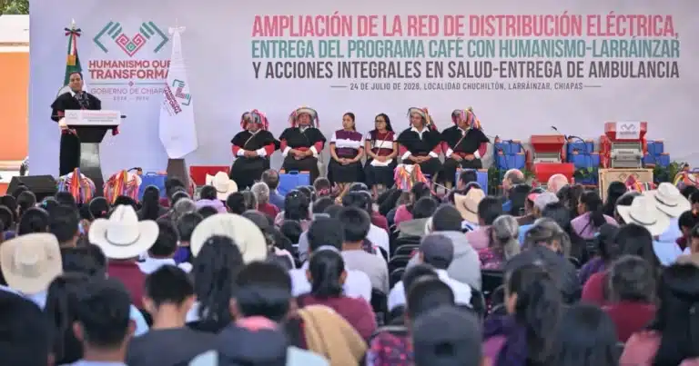 eduardo ramírez lleva obras, apoyos al campo y fortalecimientos de servicios a larráinzar