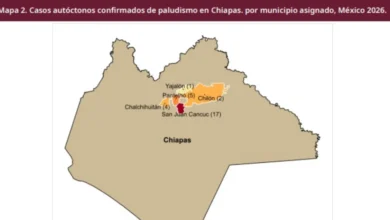 Casos de paludismo (Foto de Gobierno de México)