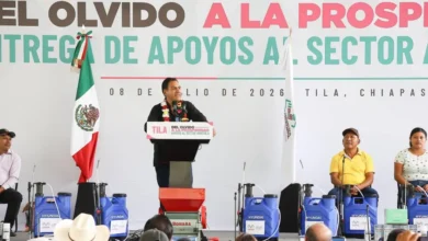 Gobierno de Chiapas impulsa infraestructura, educación y campo con inversión histórica en Tila