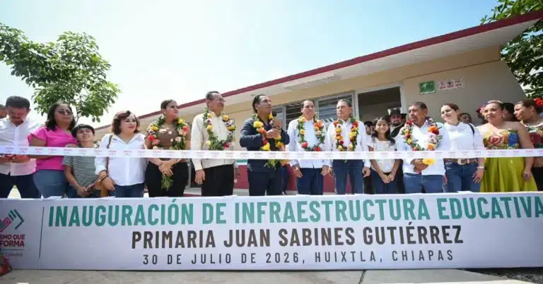 Impulsa Eduardo Ramírez obras y bienestar en el Soconusco