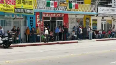 largas filas en el banco del bienestar de tuxtla beneficiarios acuden por apoyos del bimestre julio agosto