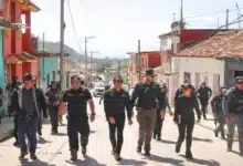 SSP y FGE refuerzan la seguridad en Pantelhó con operativo interinstitucional para fortalecer la paz social