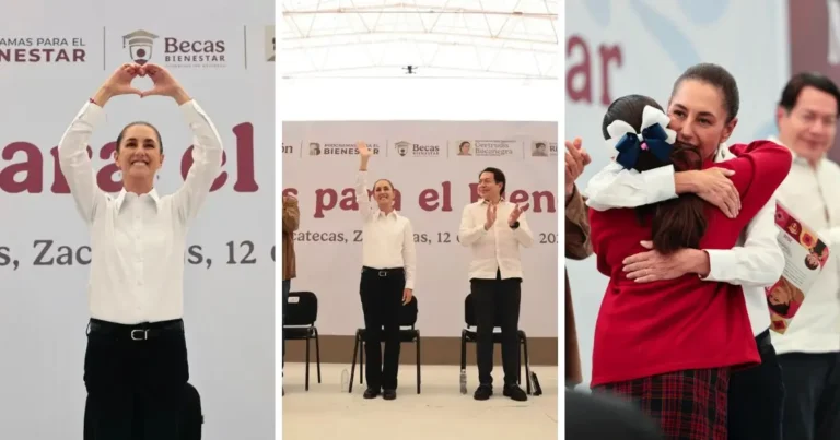 claudia sheinbaum anuncia la beca gertrudis bocanegra para universitarios de zacatecas