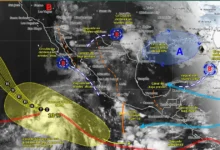 Pronóstico del clima: lluvias con descargas eléctricas en gran parte del país (Imagen de Conagua)