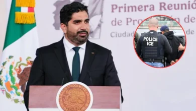 México responde a la devolución de notas de Estados Unidos sobre ICE (Fotos de internet)