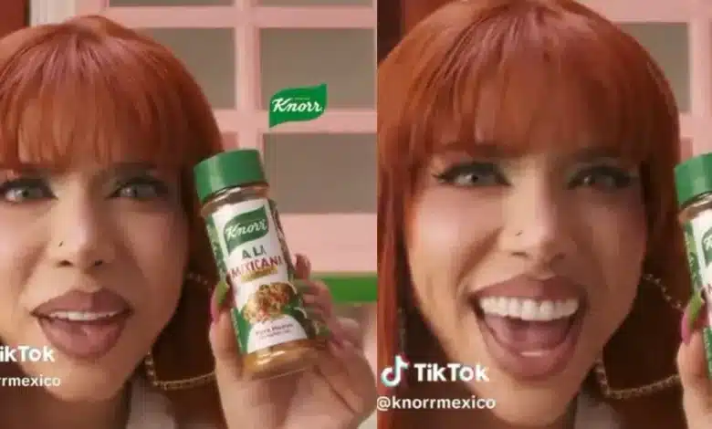 knorr ficha a yeri mua para conquistar a la gen z y desata conversación en redes con un comercial de doble sentido
