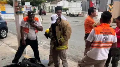 controlan fuga de amoniaco en tonalá realizan labores de limpieza y monitoreo
