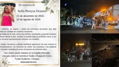 fallece sofía pereyra orantes tras fatal accidente en la carretera ocozocoautla villaflores