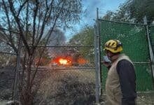 Incendio en bodega moviliza a cuerpos de emergencia en Tuxtla Gutiérrez