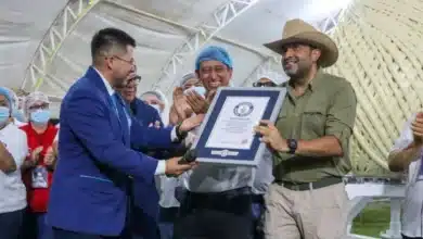 pijijiapan hace historia rompe récord guinness con la bola de quesillo más grande del mundo