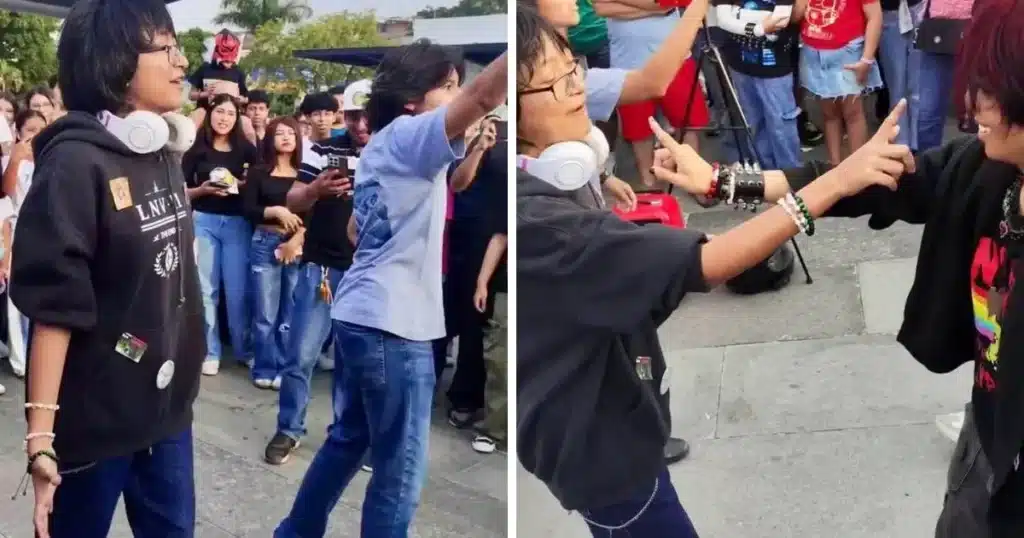 primera batalla de “farmear aura” se realiza en el parque bicentenario de tuxtla