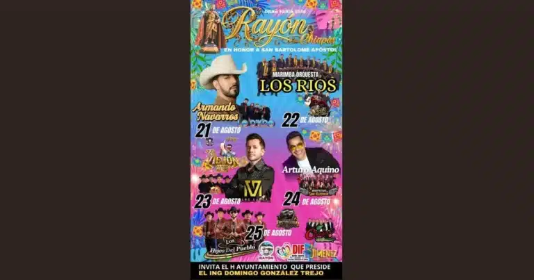 rayón se viste de fiesta con la tradicional feria de san bartolomé apóstol