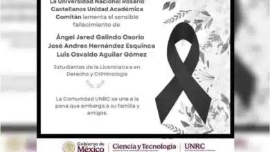 universidad rosario castellanos lamenta muerte de tres alumnos en accidente