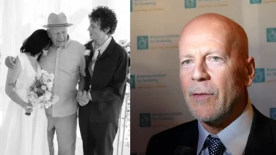 bruce willis acompaña a su hija tallulah en su boda