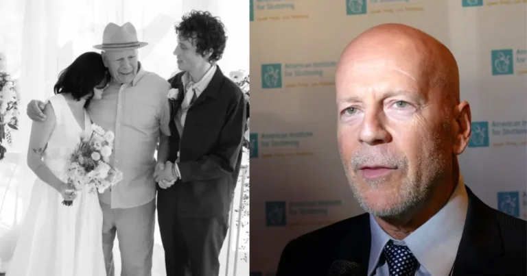 bruce willis acompaña a su hija tallulah en su boda