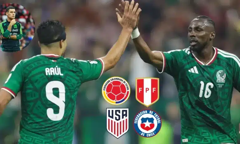 El Tricolor alista motores para el Clásico de Concacaf y su gira por Estados Unidos (Fotos Getty Images, Wikipedia, Selección Mexicana)