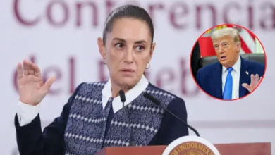 Rechazo total a política arancelaria de Trump: Claudia Sheinbaum (Foto de internet)