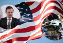 Ebrard busca reducir arancel de 25% a autos (Fotos de internet)