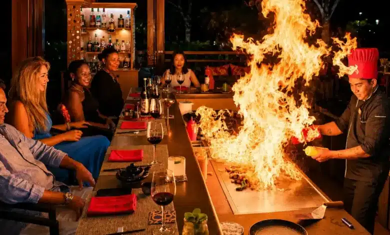 Teppanyaki: comida japonesa y show en un solo lugar (Foto de internet)
