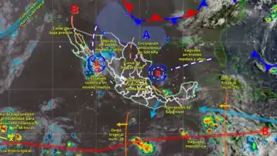 Pronóstico del clima: avanzan ondas tropicales núm. 28 y 29, continúan las lluvias (Foto de Conagua)
