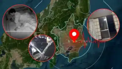Sismo de 5.9 en Japón deja más de 20 heridos (Fotos de internet)