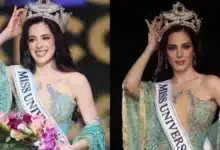 fátima bosch entrega la corona de miss universo méxico
