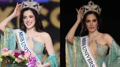 fátima bosch entrega la corona de miss universo méxico