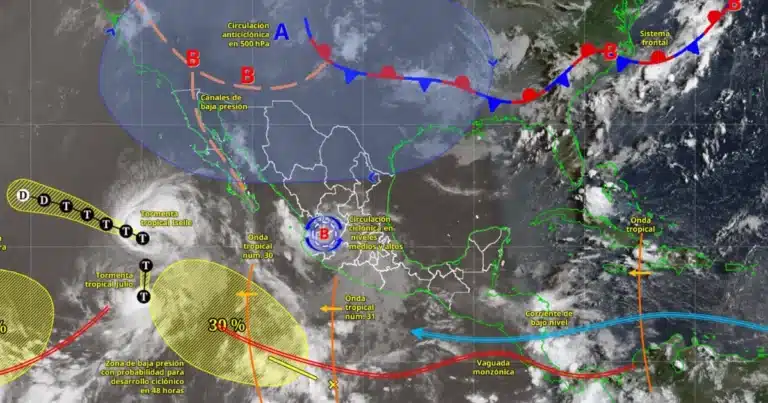 onda de calor y lluvias fuertes golpean a méxico