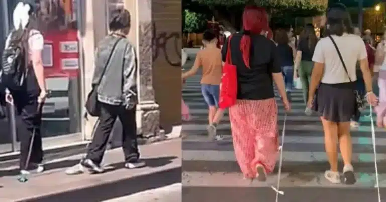Pasean plátanos como mascotas en calles de Morelia