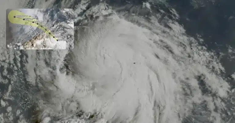 Pronóstico meteorológico alerta por impacto de ondas tropicales y fuertes lluvias en México (Fotos Redes Sociales)