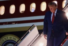trump confirma que cambió de avión en turquía por una amenaza